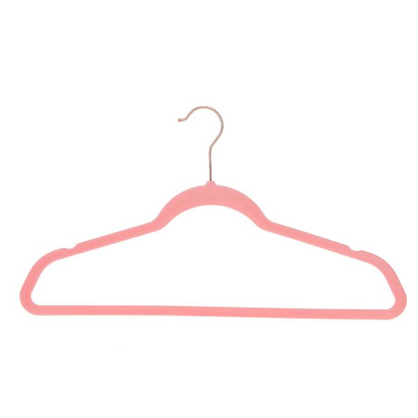 Kit de cabides 10 peças rosa